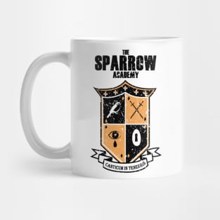 UMBRELLA ACADEMY 3: SPARROW ACADEMY (WHITE & GRUNGE) Mug